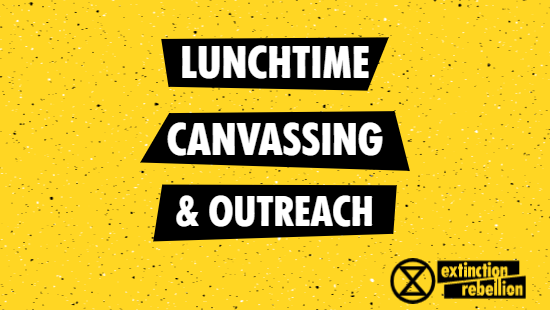 lunchtime canvassing