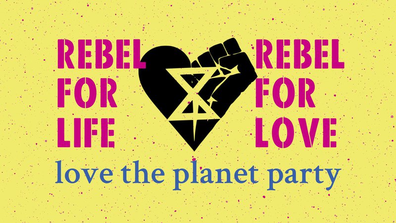 Extinction Rebellion Boston :: Love the Planet Party & Standout